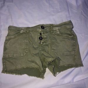 Army Green Shorts